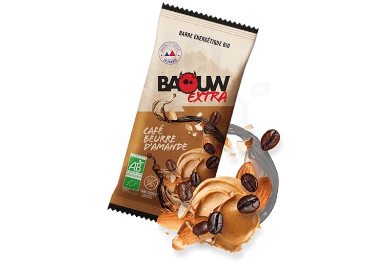 Baouw Barre nergtique bio Extra - Caf - Beurre d'amande