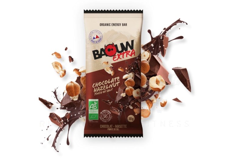 Baouw Barretta energetica bio Extra - Cioccolato - Nocciola