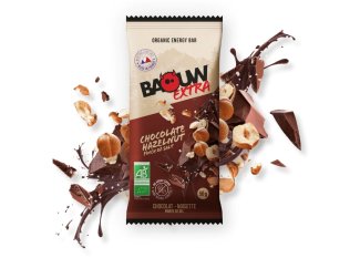 Baouw Bio-Energieriegel Extra - Schokolade - Haselnuss