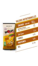Baouw Barre nergtique bio Extra Mangue - Cajou