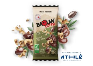 Baouw Bio-Energieriegel Extra Olive - Cashew