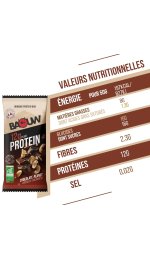Baouw Barre protine bio chocolat cacahutes