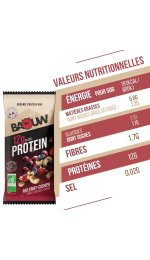 Baouw Barre protine bio fruits rouges cajou
