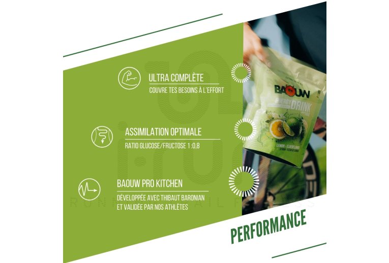 Baouw bebida isot�nica Baouw Lim�n - Flor de sa�co