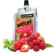 Baouw Eco recharge XXL purée nutritionnelle bio - Framboise - Fraise - Basilic