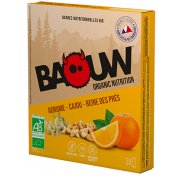 Baouw Étui 3 barres nutritionnelles bio - Agrume - Cajou - Reine des prés