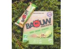 Baouw tui 3 barres nutritionnelles bio - Quinoa  - Pistache - Citron vert