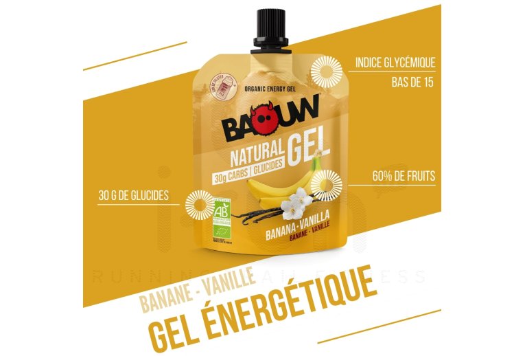 Baouw Organic natural gel - Banana - Vanilla