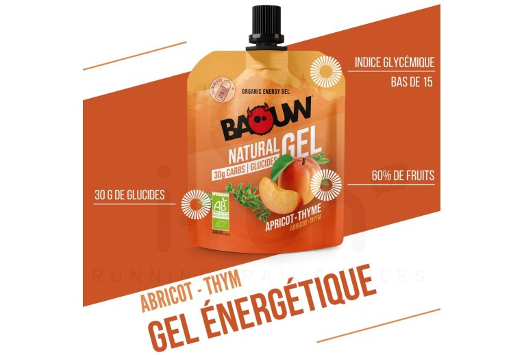 Baouw Gel natural bio - Damasco - Tomilho