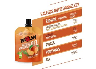 Baouw Gel naturel bio - Abricot - Thym