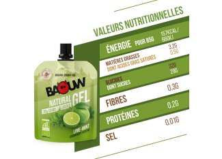 Baouw Organic natural gel Lime - Mint