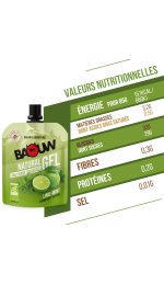Baouw Gel naturel bio Citron vert - Menthe