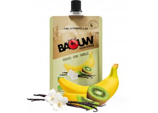 Baouw compota nutricional bio- Banana-Kiwi-Vainilla