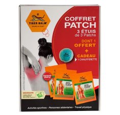 Baume du Tigre Coffret 2 patchs + 1 offert + 1 chaufferette