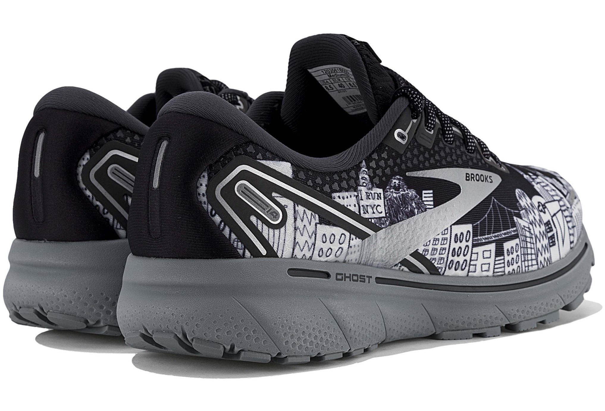 Brooks Ghost 14 NYC Marathon W femme pas cher