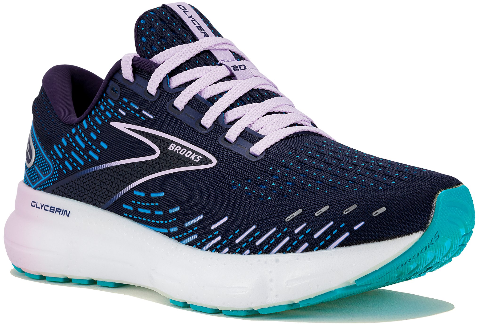 Brooks Glycerin 20 Wide W Chaussures running femme