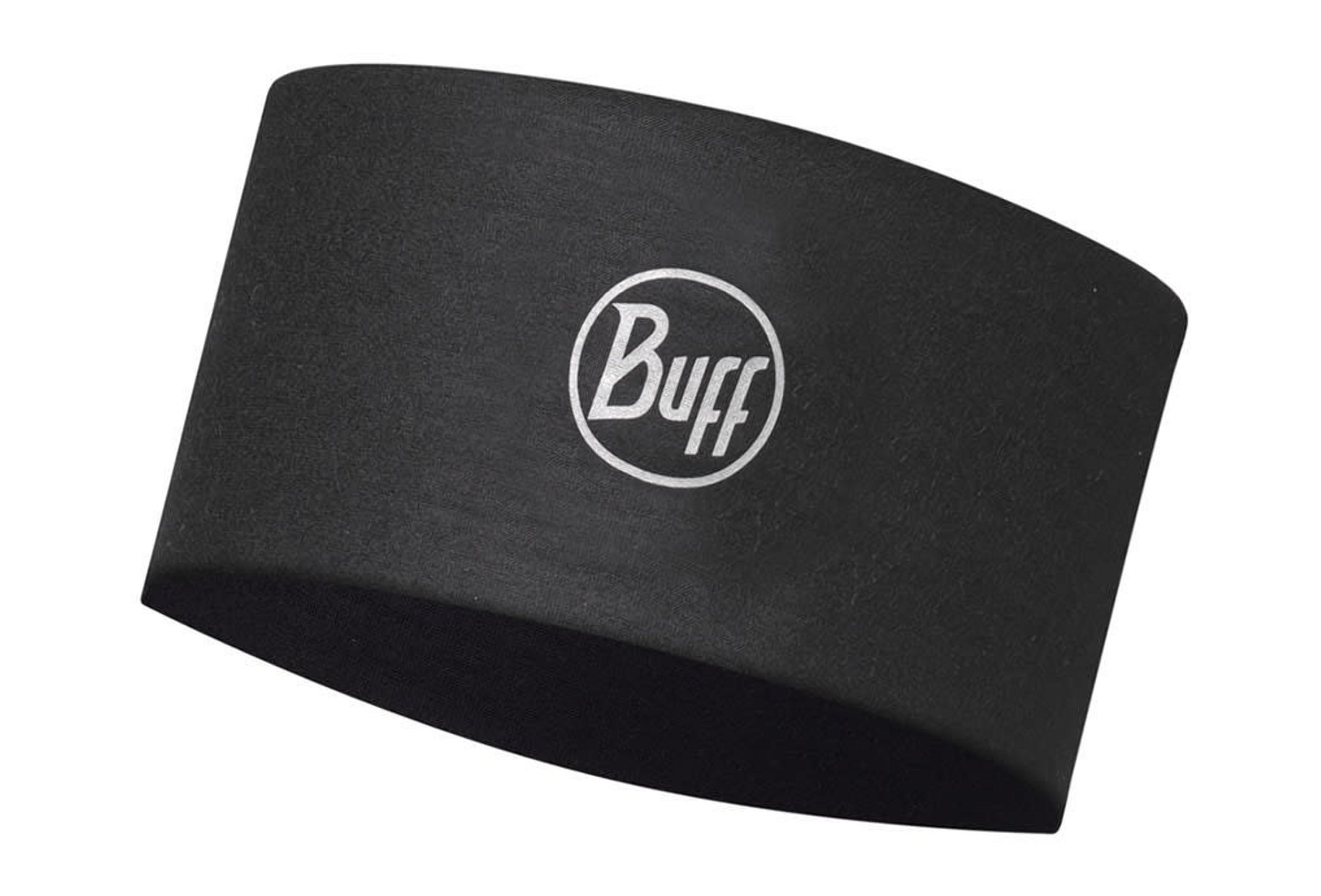 Buff Coolnet UV+ Headband Solid Black Casquettes / bandeaux