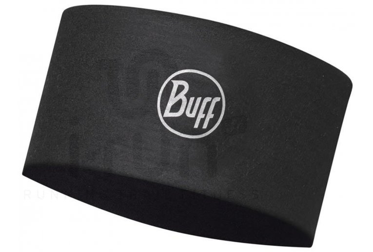 Buff cinta para el pelo Coolnet UV+ Headband Solid Black