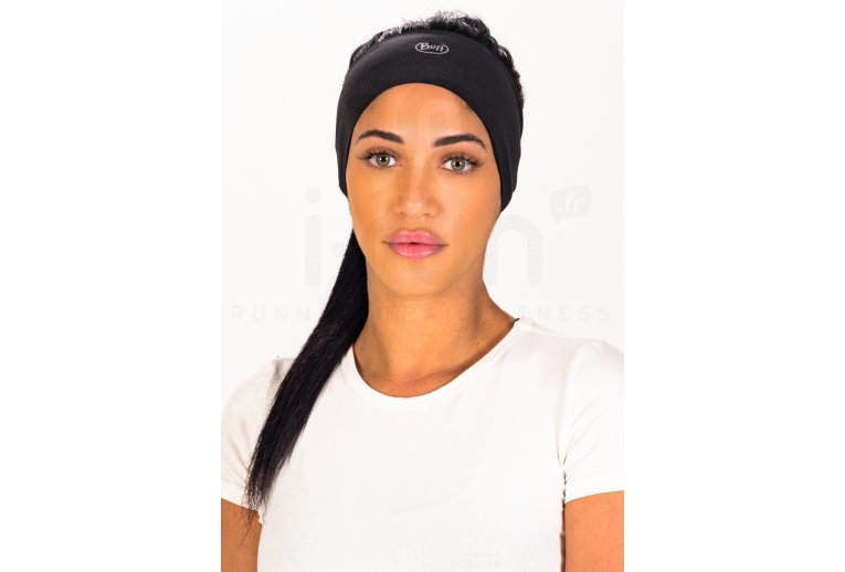 Buff Coolnet UV+ Headband Solid Black