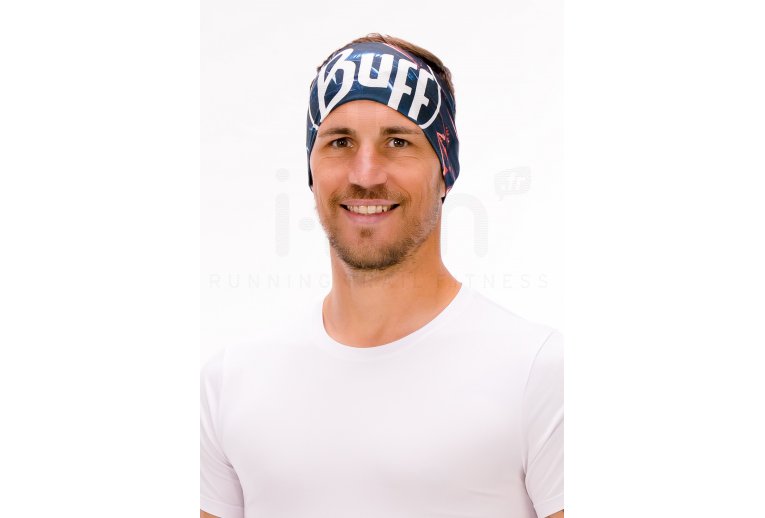 Buff Coolnet UV+ Headband Navy HTR