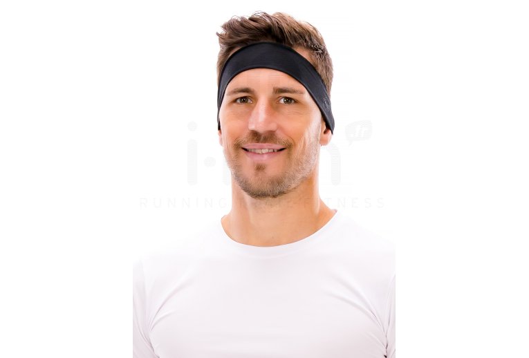 Buff Coolnet UV+ Slim Headband R-Solid Black