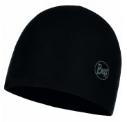 Buff Microfiber Reversible Hat R-Solid Black
