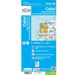 Carte IGN Calvi 4149OT
