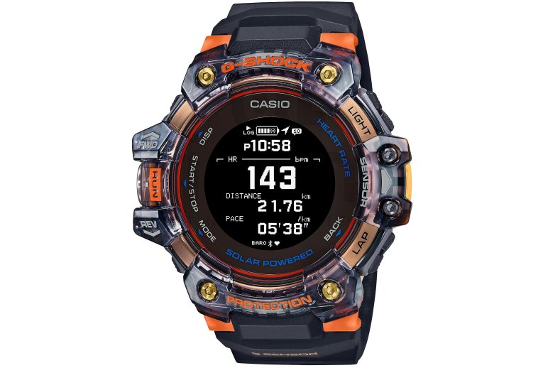 Casio G-SQUAD HR GBD-H1000-1A4ER