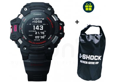Casio G-SQUAD HR GBD-H1000-8ER et sac tanche G-Shock offert 
