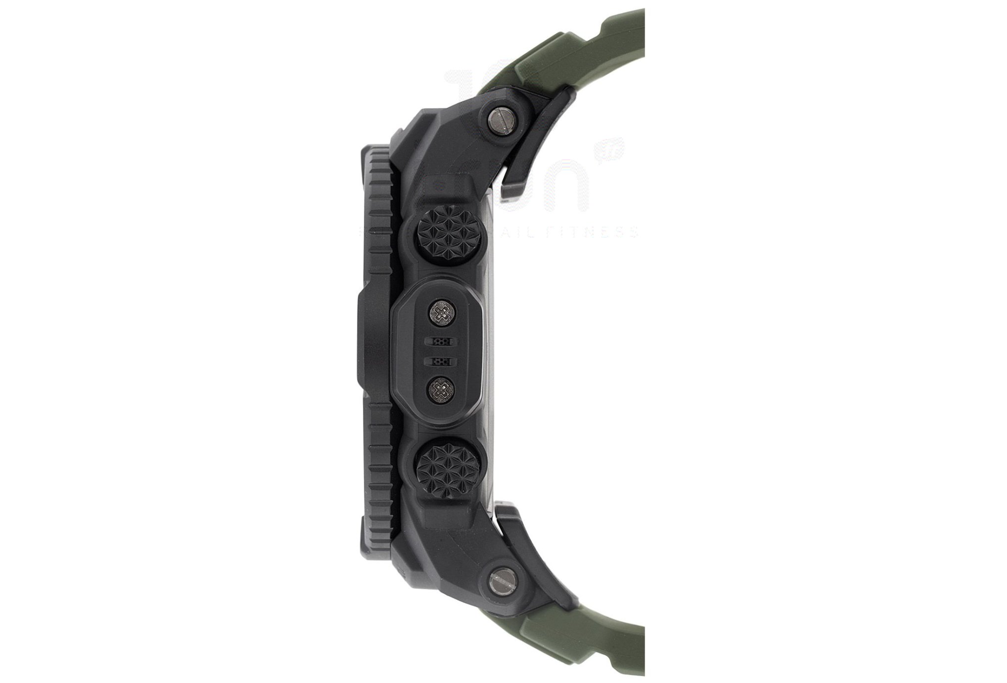 Bracelet montre Casio silicone noire pour PRW-3510, PRW-3510Y