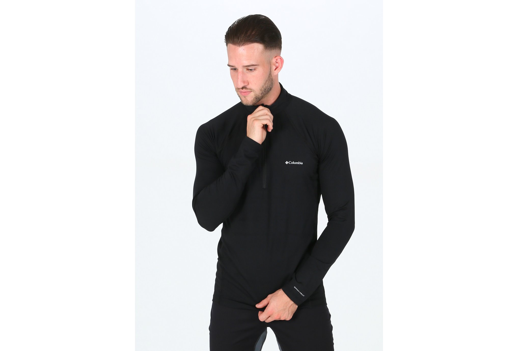 Columbia Midweight Stretch 1/2 zip M vêtement running homme