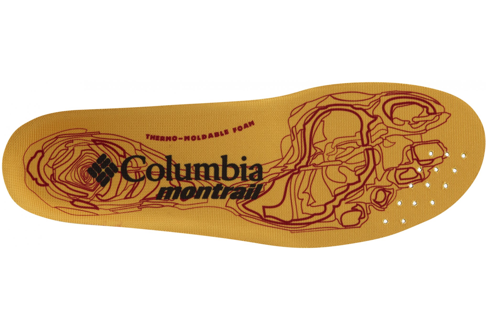 Columbia Montrail enduro-Sole lp lacets / gutres / semelles