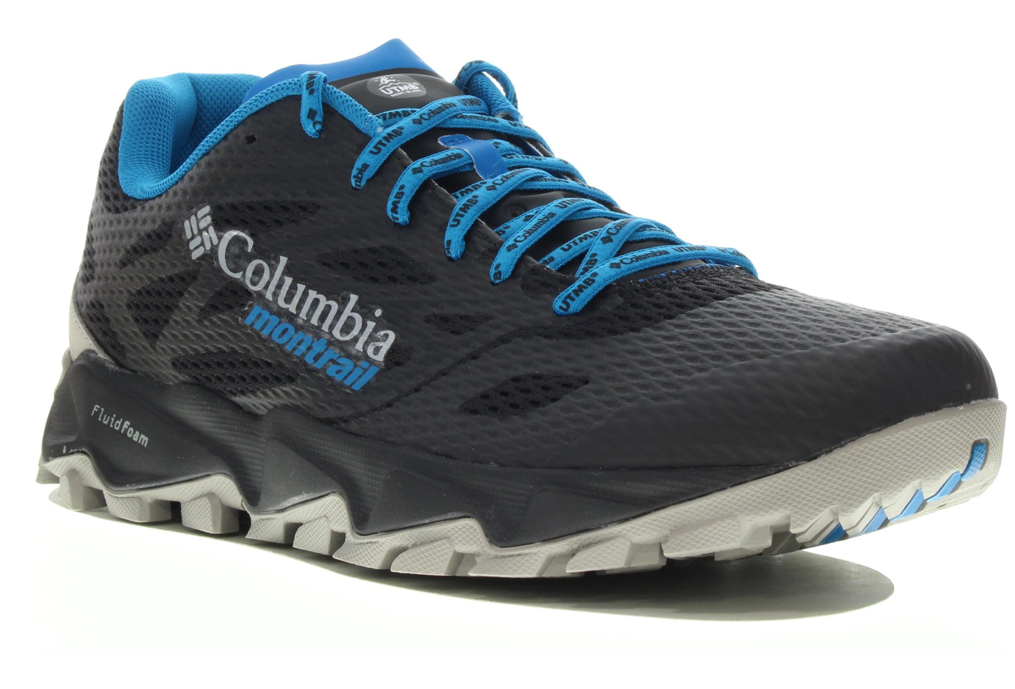 Columbia Montrail 23秋冬 MONTRAIL TRINITY MX(モントレイル トリニティー マックス) 9.5/27.5cm 010(Black/White) | Columbia Men\u0027s Montrail Trinity FKT, Black⁄White, 7