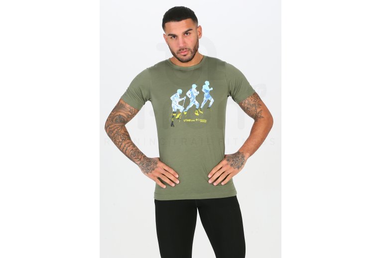 Columbia Camiseta manga corta Montrail Vise Le Col UTMB