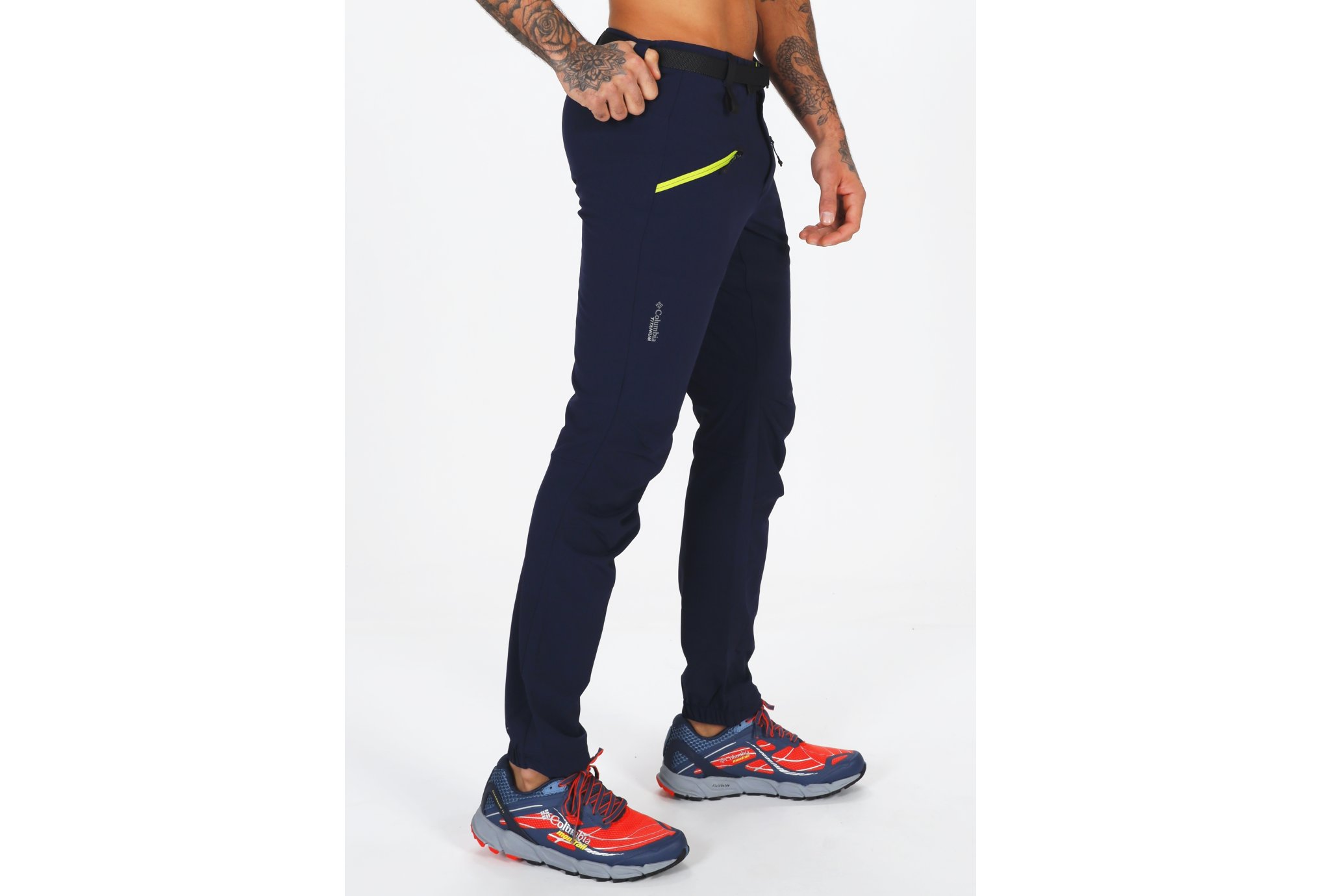 Columbia Peak Pursuit Softshell - Short M vêtement running homme