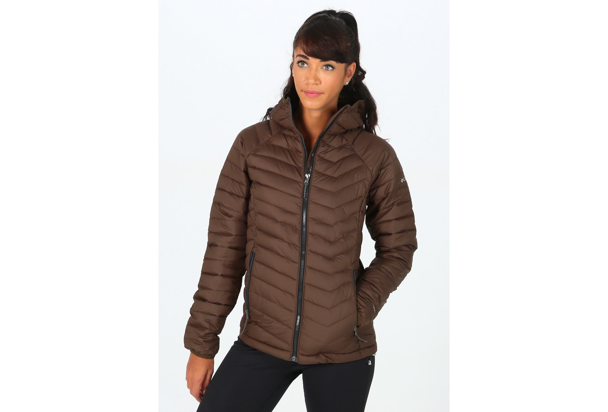 Columbia Powder Lite Hooded W vêtement running femme