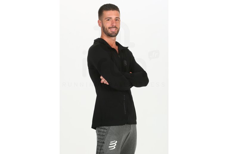 Compressport 3D Thermo Seamless Hoodie Black Edition 2020 Herren