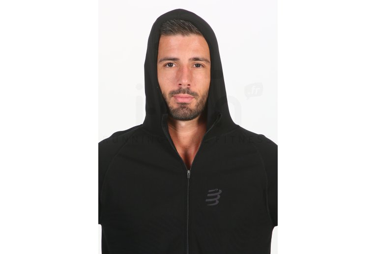 Compressport 3D Thermo Seamless Hoodie Black Edition 2020 Herren