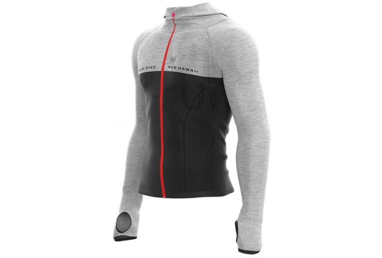 Compressport Camiseta manga larga 3D Thermo Seamless Hoodie Kona 2018