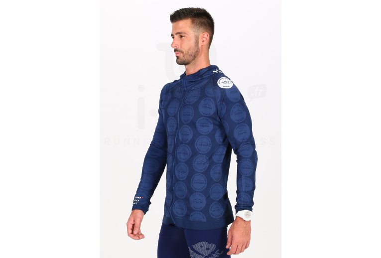 Compressport chaqueta 3D Thermo Seamless Hoodie Mont Blanc 2020