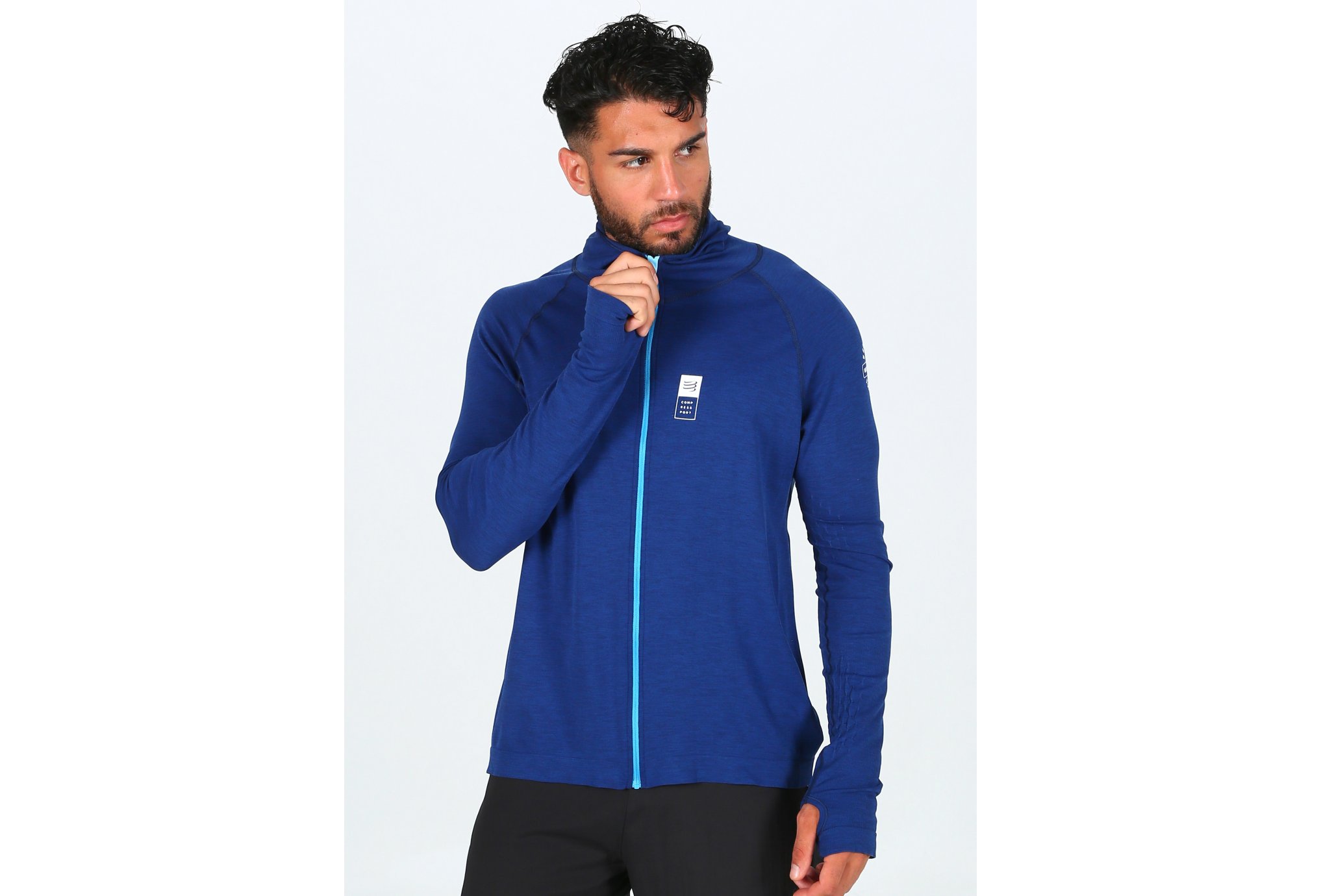 Compressport 3D Thermo Seamless Mont Blanc M vêtement running homme