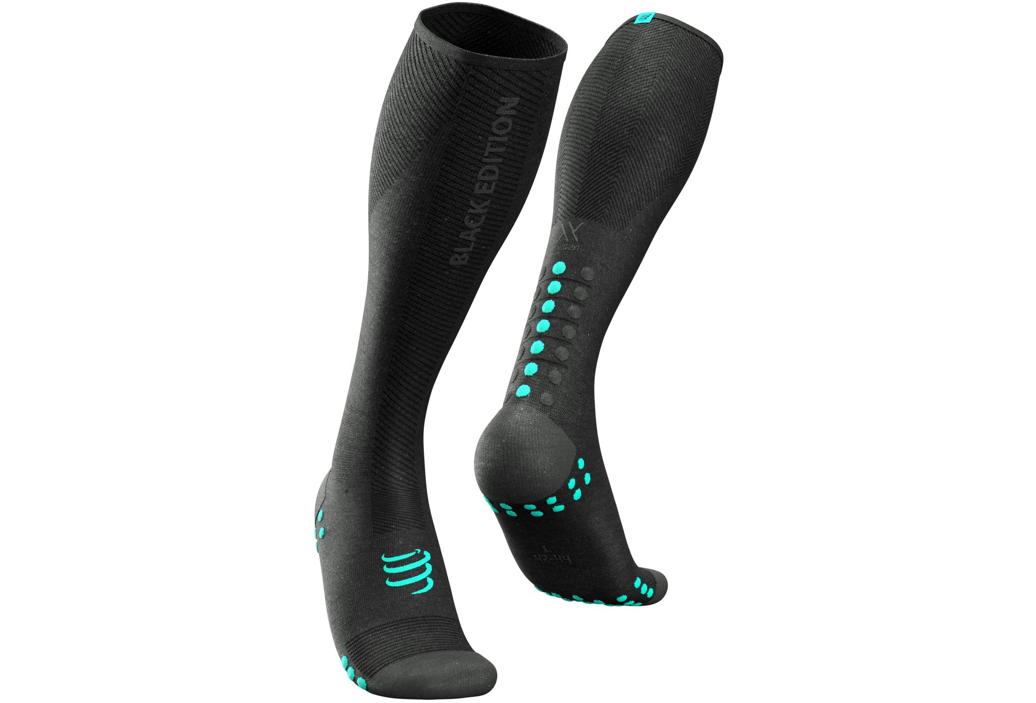 Compressport Full Socks Race Oxygen Black Edition Chaussettes