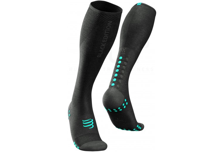 Compressport calcetines Full Socks Race Oxygen Black Edition
