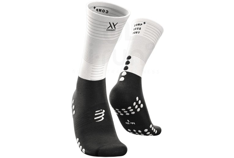 Calcetines Compressport Trail Running Shock Absorb Negro