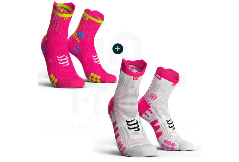 Compressport Pack de calcetines Pro Racing V 3.0 Run High
