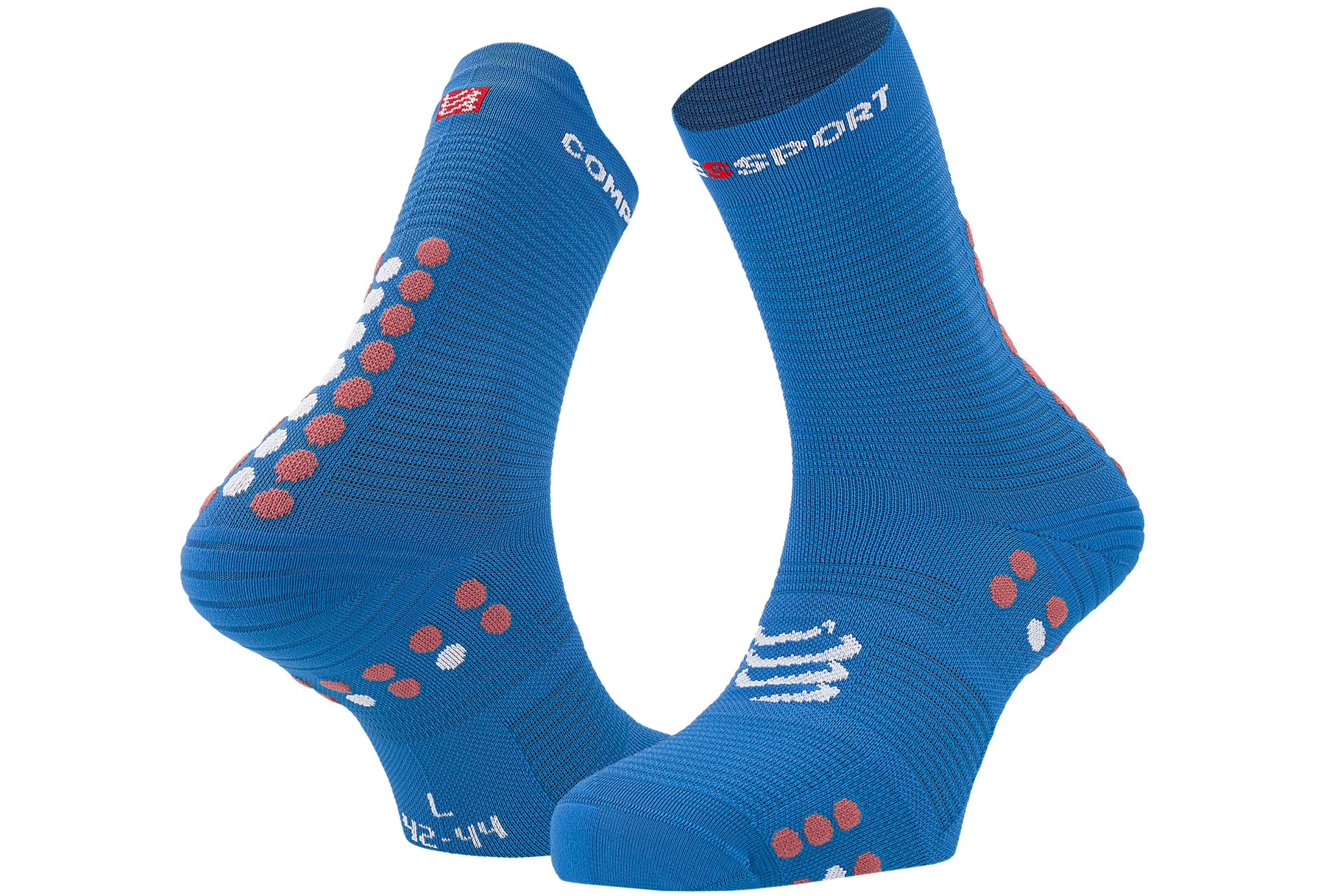 Compressport Calze a Compressione - Pro Racing v4.0 Run High - black