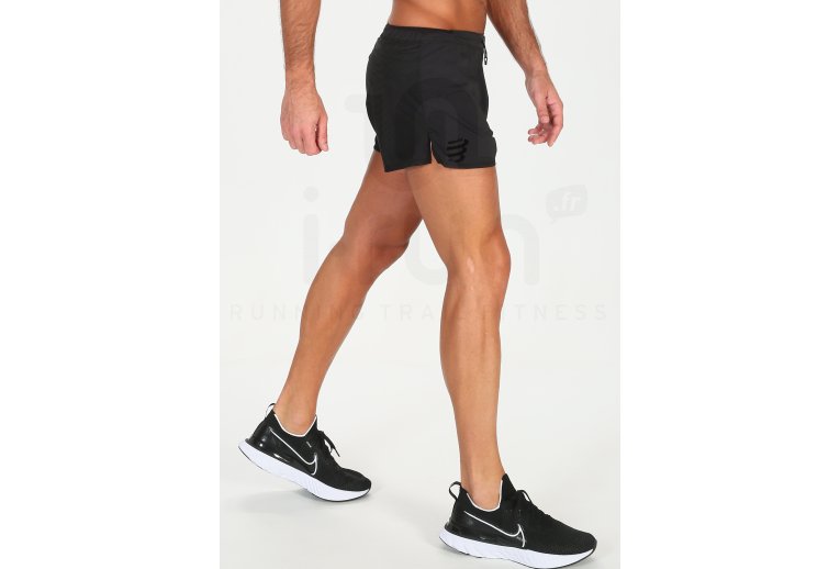 Compressport pantal�n corto Racing Split Black Edition 2020