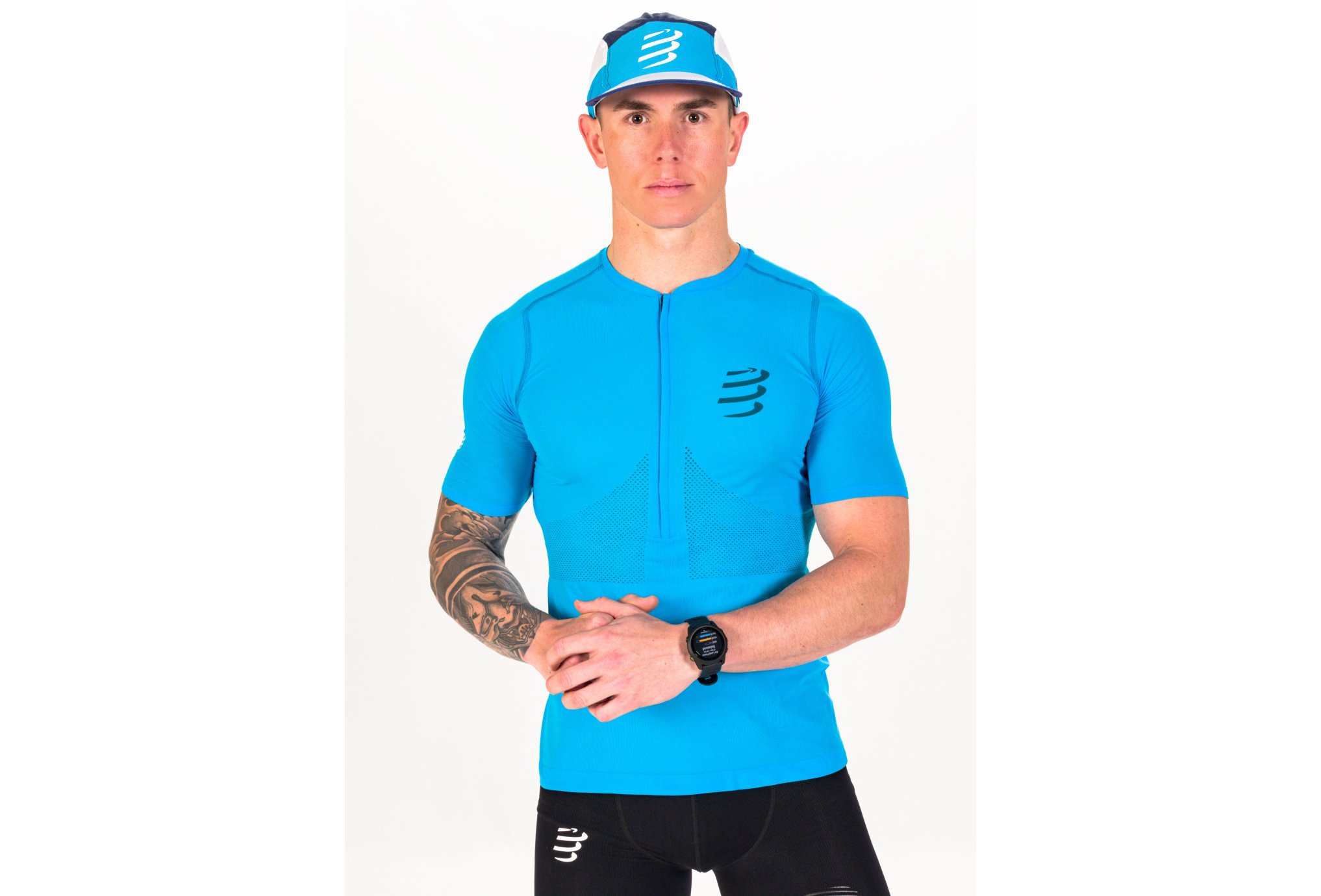 Compressport Trail Fitted M vêtement running homme