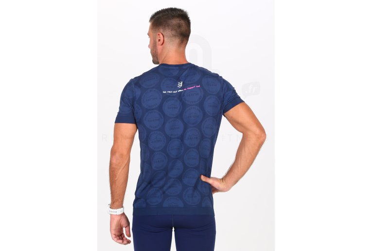 Compressport camiseta manga corta Training Badges Mont Blanc 2020