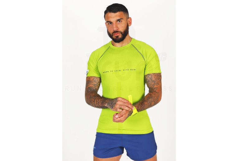 Compressport camiseta manga corta Training Born To SwimBikeRun 2020